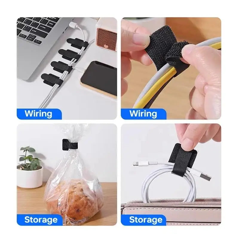 Reusable Cable Ties & Wire Organizer