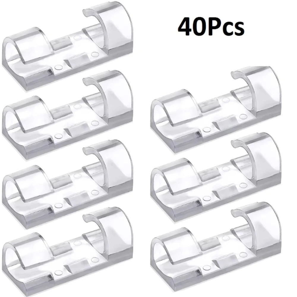 Cable Management Clips (Pack of 5/20)