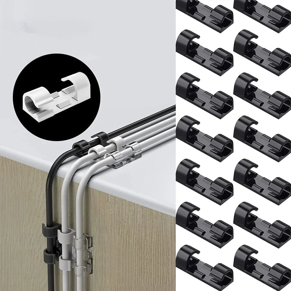 Cable Management Clips (Pack of 5/20)